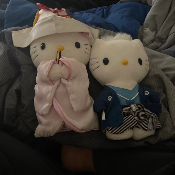 Hello kitty dear daniel couple set japanese wedding limited edition brand new - Picture 1 of 3